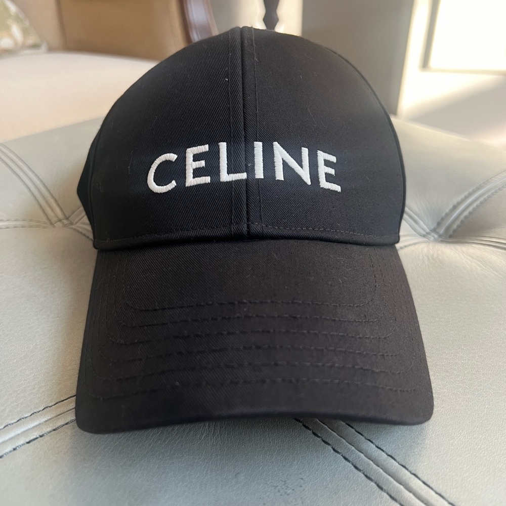 Celine Black Cap